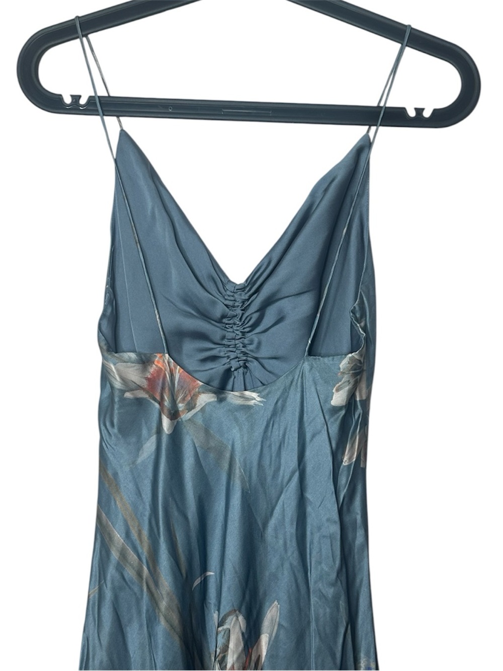 ALLSAINTS Alexia Kuroyuri Dress Blue US 2 - Picture 8 of 11